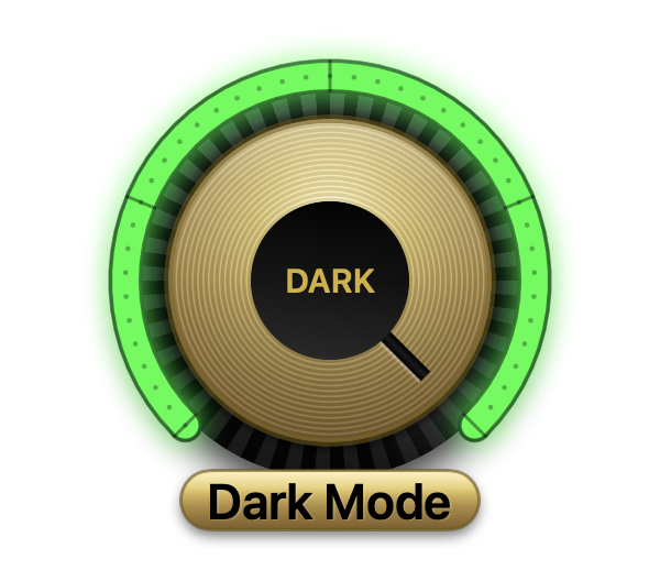Dark mode knob